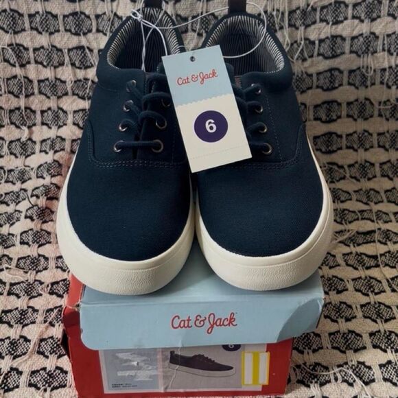 Cat & Jack Other - Cat-jack Men's Black and Navy Trainers